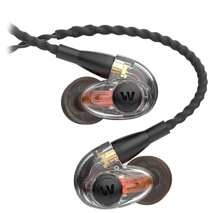 Westone AM PRO10, Clear наушники15118493 Westone AM PRO10, Clear наушники15118493До сегодняшнего дня исполнителям приходилось выбирать, что слышать в наушниках во время выступления: выделенный микс или окружающую среду. Традиционные полуоткрытые мониторные наушники позволяют слышать внешнюю среду, но их тип конструкции значительно ухудшает частотные характеристики. Благодаря эксклюзивной технологии Westone SLED ты сам контролируешь, что хочешь слышать. Наслаждайся полным частотным диапазоном своего микса, взаимодействуй с другими исполнителями и своей аудиторией. Эти наушники рекомендуется использовать для сценического мониторинга, в особенности для выступления в команде.Арматурный драйвер: запатентованная конструкция обеспечивает точное и детализированное звучаниеАкустическая симметрия: отклик левого и правого наушника +/- 3 дБФирменная технология SLED: комбинирует пассивные окружающие звуки с мониторингомТехнология True-Fit: эргономичный дизайн позволяет использовать наушники с комфортом в течение долгого времени