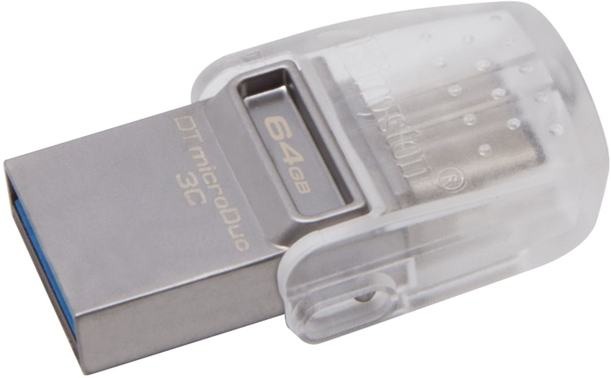 Kingston DataTraveler microDuo 3C 64GB USB-накопитель