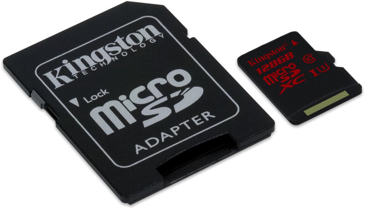 Kingston microSDXC Class 10 U3 UHS-I 128GB карта памяти с адаптером карта памяти каркам microsdxc 128gb class 10