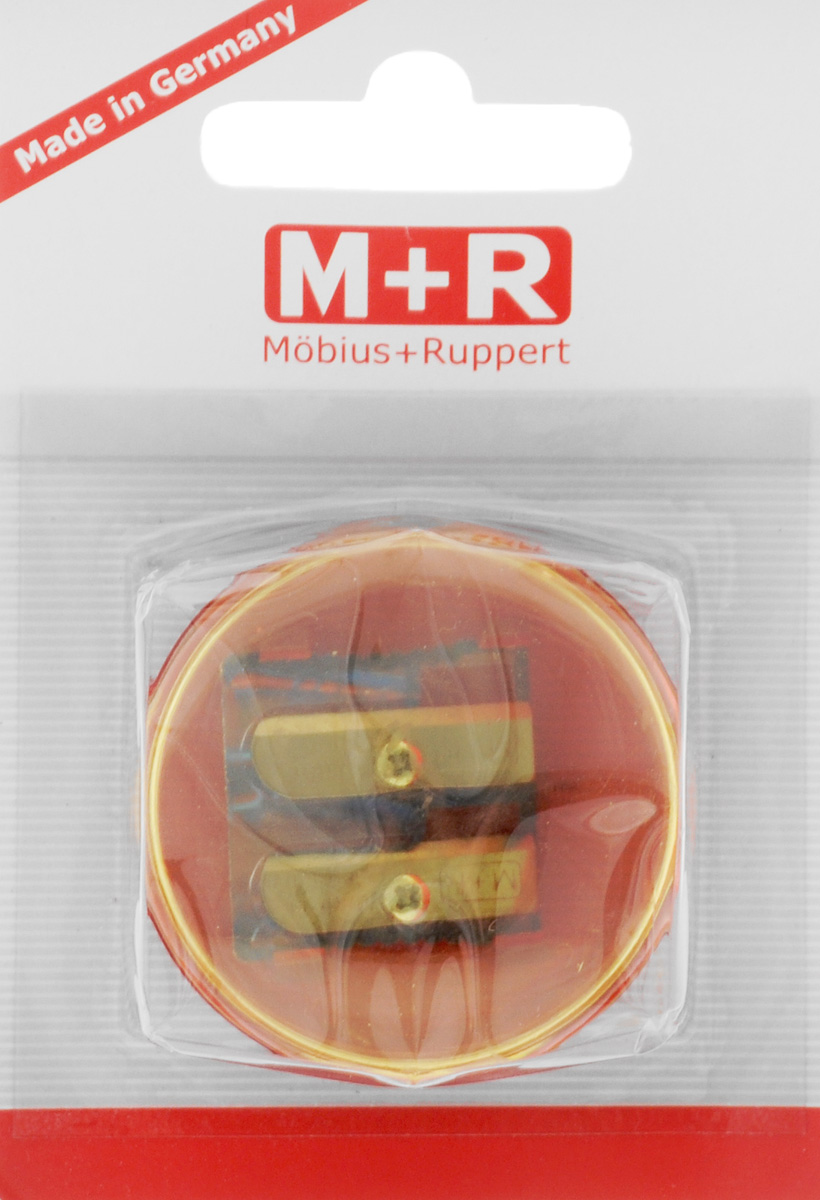 M+R Точилка Top Duo цвет желтый красный0344-0002_желтый, красный M+R Точилка Top Duo цвет желтый красный0344-0002_желтый, красныйТочилка M+R Top Duo выполнена из прочного пластика.В точилке имеются два отверстия для карандашей разного диаметра. Точилка подходит для различных видов карандашей. При повороте пластикового контейнера, отверстия закрываются.Полупрозрачный контейнер для сбора стружки позволяет визуально контролировать уровень заполнения и вовремя производить очистку.