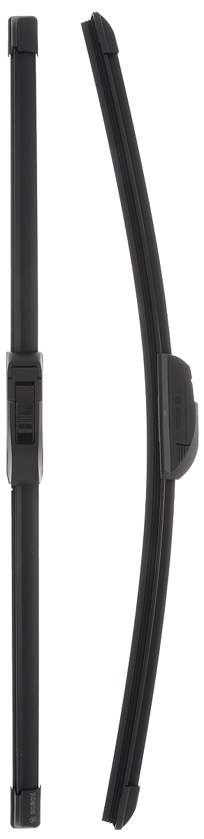 Щетка стеклоочистителя Bosch AR530S, бескаркасная, со спойлером, длина 53 см, 2 шт3397118903 Щетка стеклоочистителя Bosch AR530S, бескаркасная, со спойлером, длина 53 см, 2 шт3397118903Бескаркасная щетка Bosch AR530S, выполненная по современной технологии из высококачественных материалов, предназначена для установки на переднее стекло автомобиля. Отличается высоким качеством исполнения и оптимально подходит для замены оригинальных щеток, установленных на конвейере. Обеспечивает качественную очистку стекла в любую погоду.AEROTWIN - серия бескаркасных щеток компании Bosch. Щетки имеют встроенный аэродинамический спойлер, что делает их эффективными на высоких скоростях, и изготавливаются из многокомпонентной резины с применением натурального каучука.Комплектация: 2 шт.
