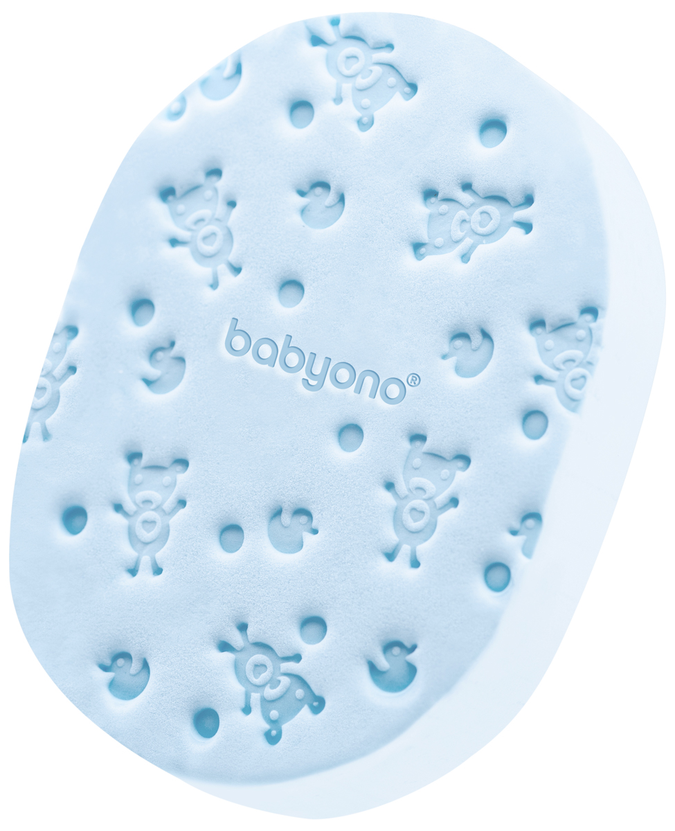 BabyOno Губка для купания Soft цвет голубойО63/03 BabyOno Губка для купания Soft цвет голубойО63/03Губка для купания BabyOno Soft - это необычайно мягкая и единственная в своем роде губка, созданная специально для нежной и чувствительной кожи вашего ребёнка. Губка BabyOno предназначена как для младенцев, так и для более старших детей. Её необычная структура позволяет надлежащим образом увлажнить кожу и восстановить её здоровье и гладкость.Мягкая губка оформлена тиснением в виде забавных медвежат. Она поможет вам бережно ухаживать за кожей малыша.