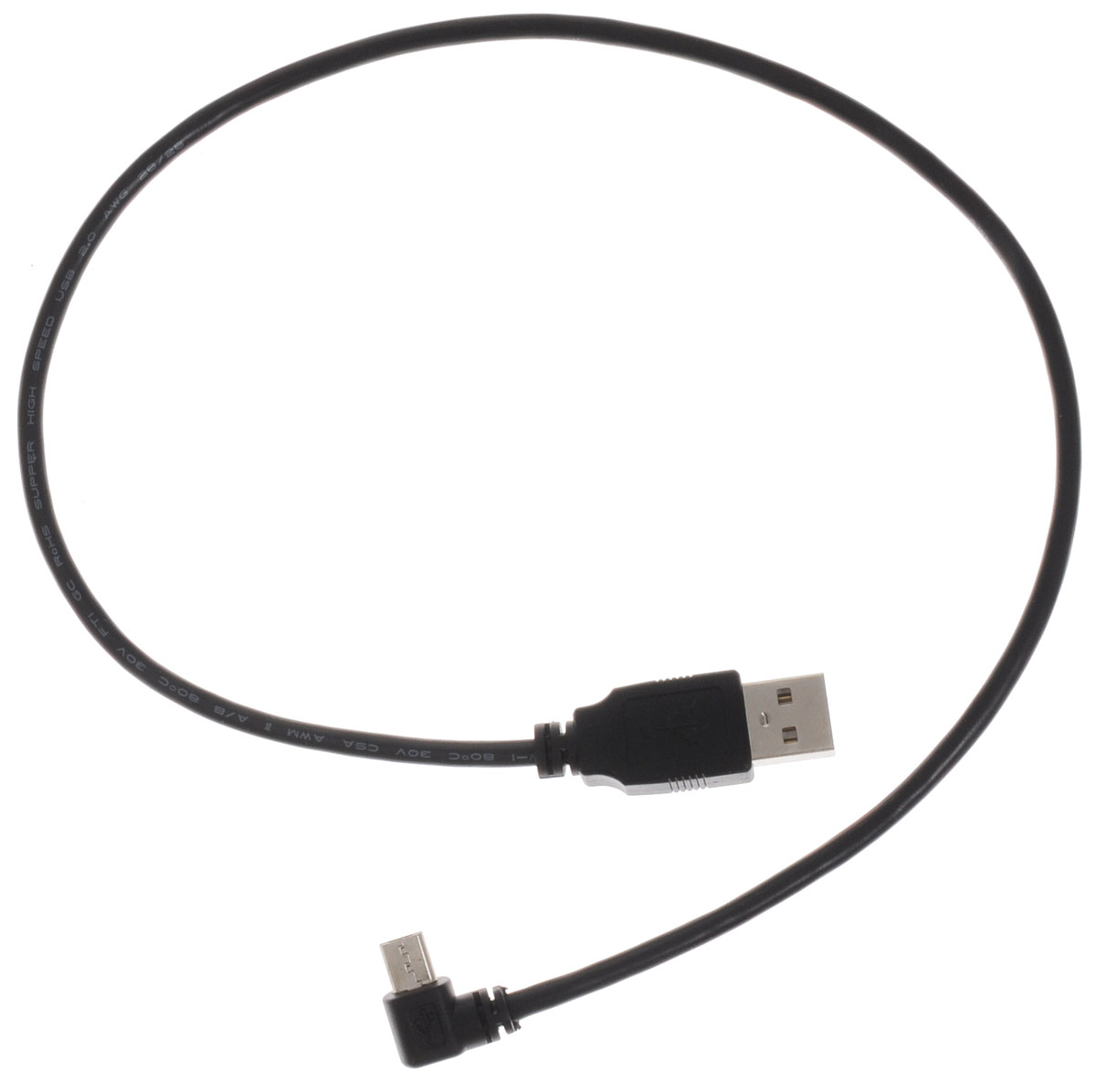 Greenconnect Premium GCR-UA4MCB1-BB2S, Black кабель USB 0.5 м