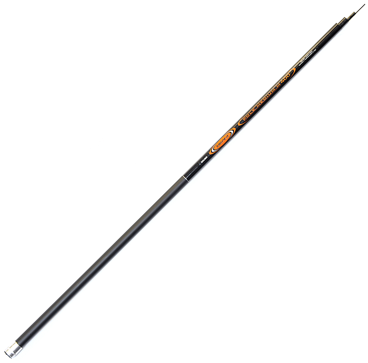Удилище поплавочное Salmo Sniper POLE MEDIUM, телескопическая, без колец, 2-15 г, 5 м5305-500 Удилище поплавочное Salmo Sniper POLE MEDIUM, телескопическая, без колец, 2-15 г, 5 м5305-500Телескопическое поплавочное удилище Salmo Sniper POLE MEDIUM среднего строя выполнено из композита. Конструкция удилища такова, что даже при большом количестве секций удилище не потеряло своей жесткости и строя. Рукоятка покрыта противоскользящим покрытием.