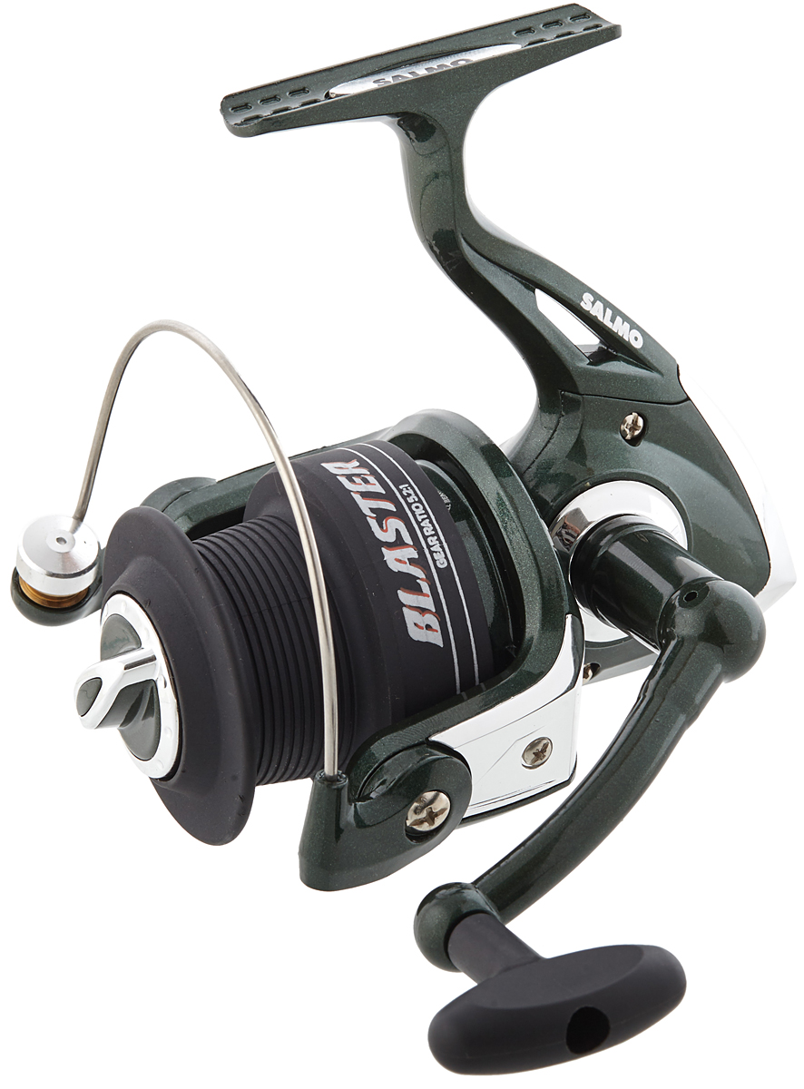 Катушка безынерционная Salmo Blaster FEEDER 1 40FD5640FD Катушка безынерционная Salmo Blaster FEEDER 1 40FD5640FDSalmo Blaster FEEDER 1 40FD - бюджетная катушка, предназначенная, в первую очередь, для комплектации фидерных удилищ, а также других донных снастей. Специальная форма шпули обеспечивает дальний заброс, а также позволяет быстрее выматывать леску, что очень важно при ловле на донные оснастки.Особенности: - фрикционный передний FD тормоз, - 1 шариковый подшипник,- нижний флажковый включатель антиреверса,- корпус карбопластовый,- основная пластиковая шпуля (графитовая),- рукоятка с винтовым типом фиксации и с возможностью право/левосторонней установки.