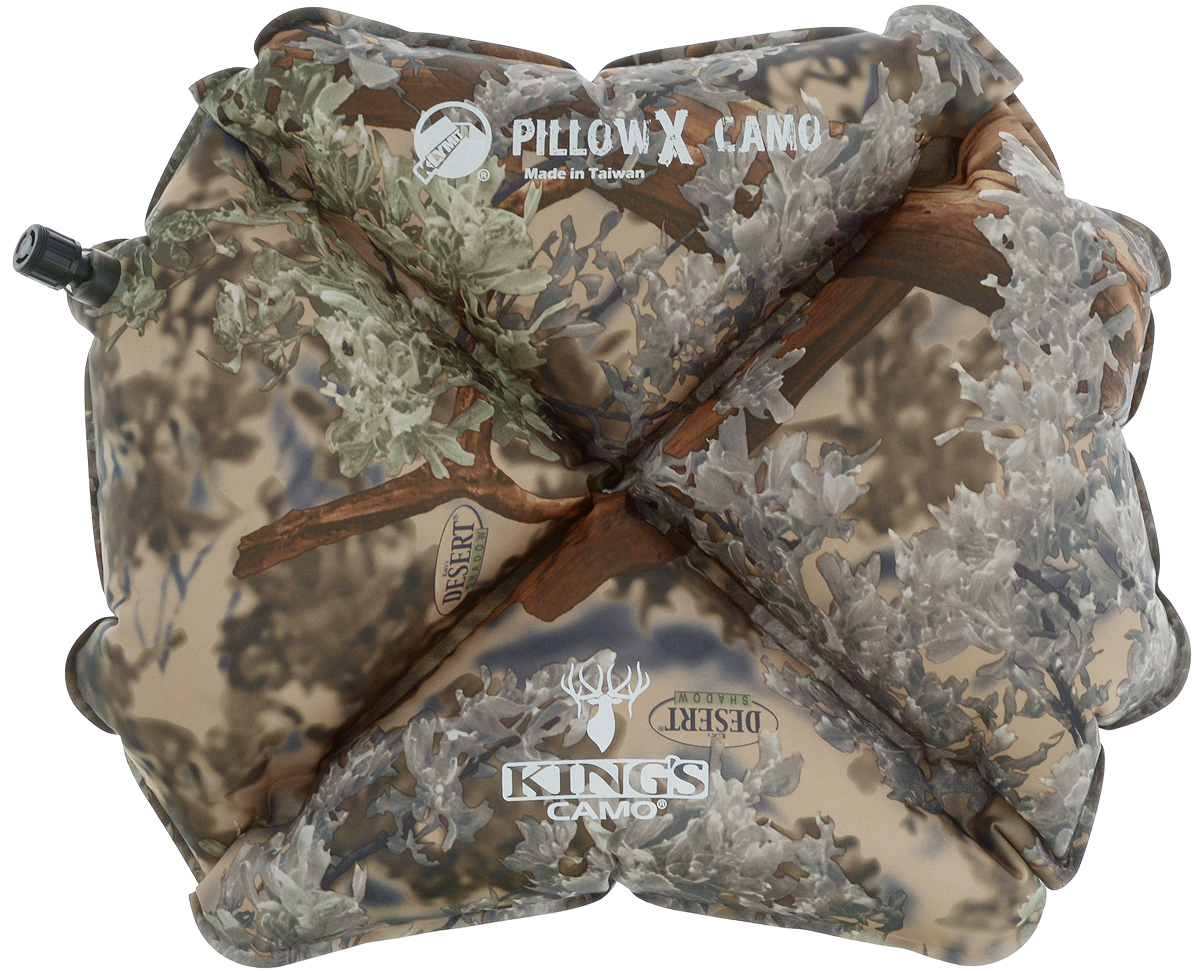Подушка надувная Klymit Pillow X Camo12PXKd01C Подушка надувная Klymit Pillow X Camo12PXKd01CПодушка надувная Klymit Pillow X Camo выполнена из плотного и прочного полиэстера 75D с принтом камуфляж. Специальная Х-образная форма подушки позволяет принять комфортное положение, фиксирует голову и увеличивает комфорт во время сна. Это уменьшает напряжение в шее, что особенно важно в походных условиях. Легкая и компактная, такая подушка идеально подойдет для полноценного отдыха в путешествии. В сложенном виде занимает минимум места. Изделие надувается за 1-2 выдоха. Размер (в надутом виде): 38 х 28 х 8,9 см. Вес: 65 г.
