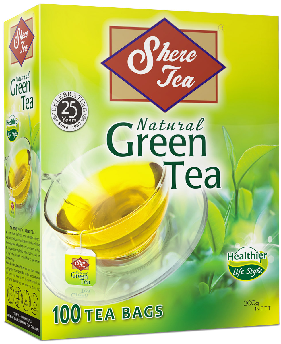 Shere Tea чай зеленый в пакетиках, 100 шт4791014002529 Shere Tea чай зеленый в пакетиках, 100 шт4791014002529Shere Tea зеленый мелколистовой ломаный чай в пакетиках, который имеет яркий, прозрачный настой с интенсивной окраской. Быстро заваривается. Чай имеет особый мягкий сладковатый вкус и аромат настоящего зеленого чая и оказывает благотворное влияние на организм. Двойные пакетики можно делить пополам.