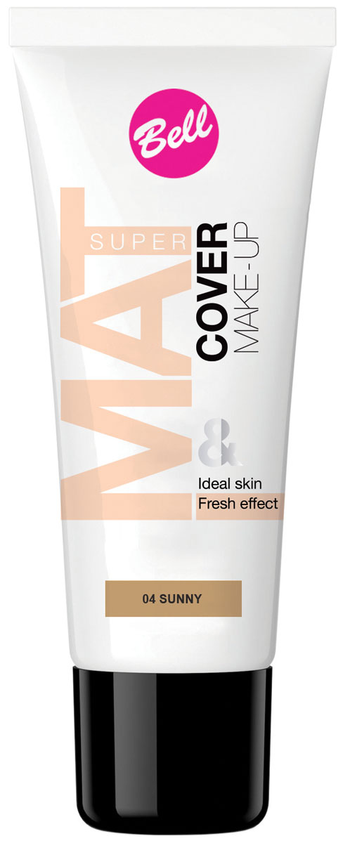Bell Флюид матирующий тональный, Стойкий Эффект Super Mat Cower Make-up Foundation 30 грBflSM004 Bell Флюид матирующий тональный, Стойкий Эффект Super Mat Cower Make-up Foundation 30 грBflSM004Обеспечивает матовый макияж в течение всего дня. Эффективно скрывает недостатки кожи, гарантируя свежий и здоровый тон лица.Матовый стойкий макияж в течение всего дня.Особенности состава: Содержит комплекс активных витаминов C и E, которые ухаживают и увлажняют кожу.Способ применения: Нанести тонким слоем на кожу лица