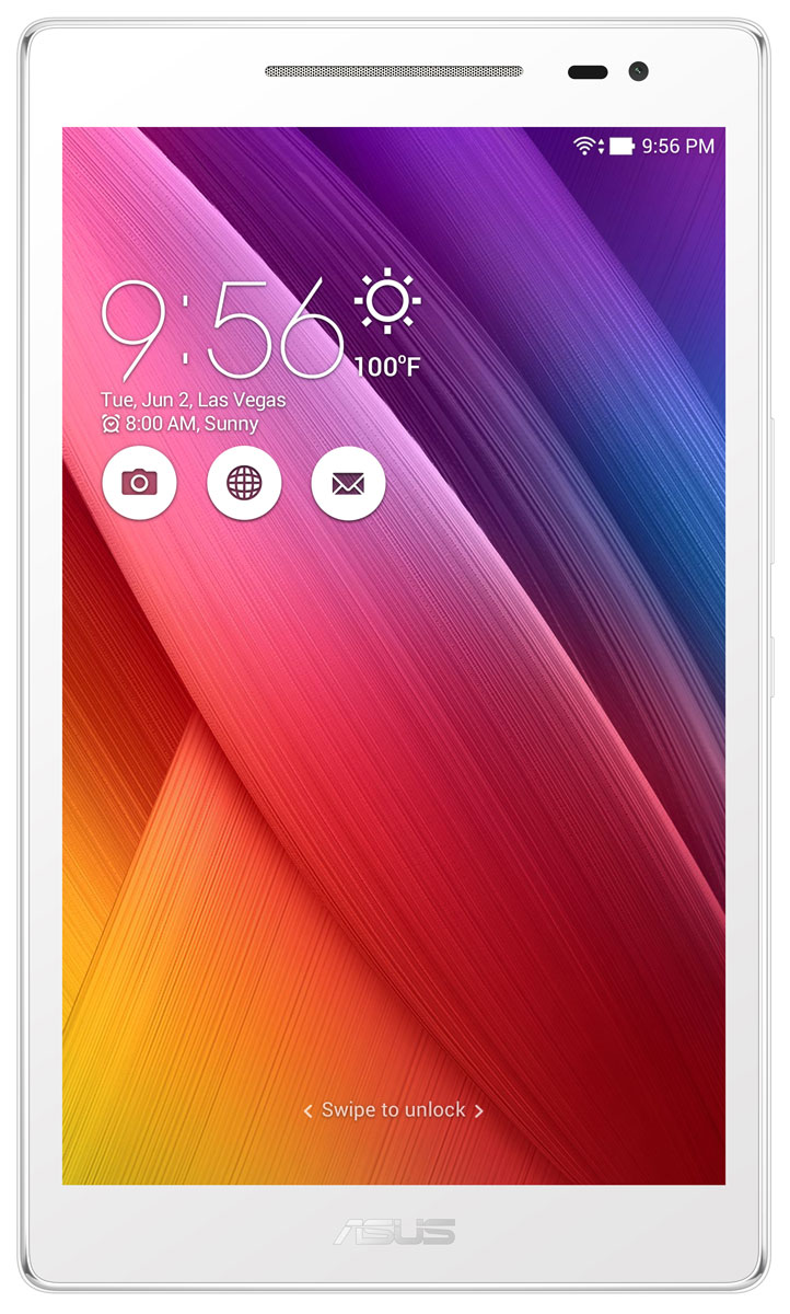 ASUS ZenPad 8.0 Z380M, White (Z380M-6B024A)Z380M-6B024A ASUS ZenPad 8.0 Z380M, White (Z380M-6B024A)Z380M-6B024AAsus ZenPad 8.0 Z380M имеет дизайн-философию Zen, которая направлена на разработку красивых и высокотехнологичных устройств - роскоши, доступной для каждого. Внешний вид этого планшета - яркий, стильный, современный - не оставит равнодушным ни одного пользователя!Обладая 8-дюймовым экраном, Asus ZenPad 8.0 Z380M выполнен в корпусе, соответствующем 7-дюймовым планшетам. Этого удалось добиться за счет уменьшения толщины экранной рамки. В результате отношение размера экрана к размеру передней панели составило целых 76,5%!Asus VisualMaster - это общее название комплекса аппаратных и программных средств улучшения изображения за счет оптимизации множества параметров, включая контрастность, резкость, цветопередачу, яркость. Asus VisualMaster - залог красочной и реалистичной картинки на экране планшета.Оптимизация контрастности служит для более точной передачи оттенков в самых ярких и самых темных участках изображения, а увеличение детализации делает изображение на экране планшета более реалистичным. За великолепное звучание планшета Asus ZenPad 8.0 Z380M отвечают передовые аудиотехнологии DTS-HD Premium Sound и SonicMaster.Asus ZenPad 8.0 Z380M оснащается 5-мегапиксельной камерой с технологией PixelMaster, которая дает возможность получать качественные снимки в высоком разрешении.Планшет Asus ZenPad 8.0 Z380M получил обновленный интерфейс ZenUI, который стал еще более удобным, практичным и легким в использовании. ZenUI не только предоставляет всю нужную информацию в удобном для восприятия виде, но и делает это максимально красиво!Планшет сертифицирован EAC и имеет русифицированный интерфейс, меню и Руководство пользователя.