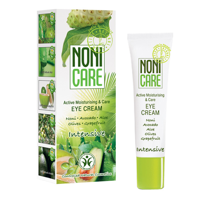 Nonicare Увлажняющий крем для век Intensive - Eye Cream 15 мл4260254460074 Nonicare Увлажняющий крем для век Intensive - Eye Cream 15 мл4260254460074Ультралегкая формула крема из сока фрукта Нони, алое вера, масла оливы, грейпфрута и авокадо мгновенно впитывается и дарит потрясающее ощущение комфорта, тонуса и увлажненности. Улучшает микроциркуляцию и лимфодренаж, быстро устраняет следы усталости, темные круги и отеки под глазами. Не провоцирует ночных отеков. Предупреждает появление пигментации. Крем успокаивает кожу и придает ей эластичность, устраняет покраснения. Снимает напряжение и признаки усталости. Масло авокадо и оливы удерживают влагу, питают кожу и восстанавливают ее эластичность, устраняют сухость, покраснения и раздражения. Экстракты грейпфрута и цветков горького апельсина оказывают антиоксидантное действие, детоксицируют клетки кожи, предупреждают появление пигментации, темных кругов и отеков под глазами, улучшают эластичность кожи. Крем борется с мимическими морщинками – «гусиными лапками» и предотвращает их появление. Является идеальной основой под макияж. Рекомендован с 25 лет в качестве основного ухода, с 18 лет курсами (28-30 дней). Подходит для чувствительных глаз.