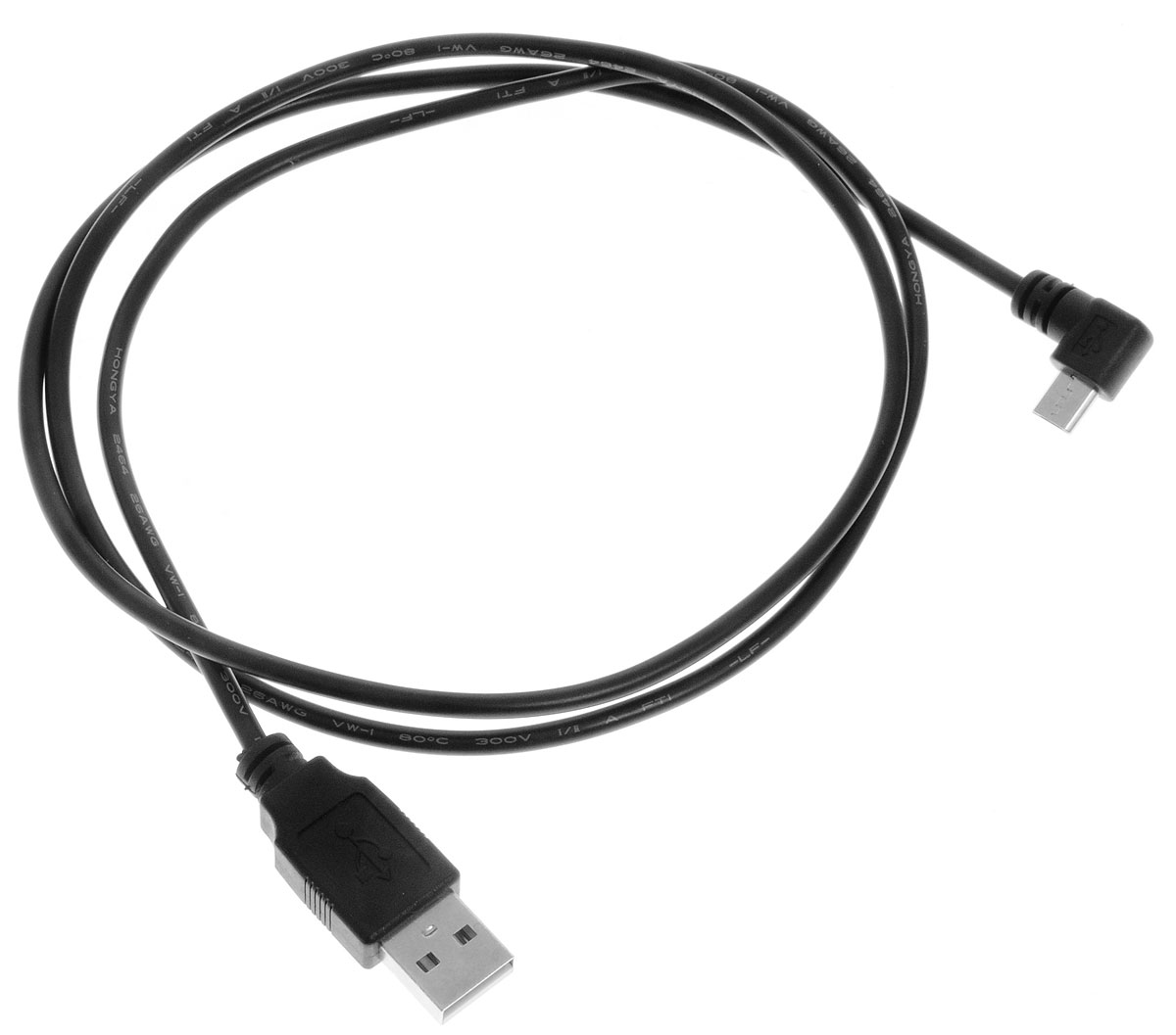 Greenconnect Premium GCR-UA4MCB1-BB2S, Black кабель USB 1 м