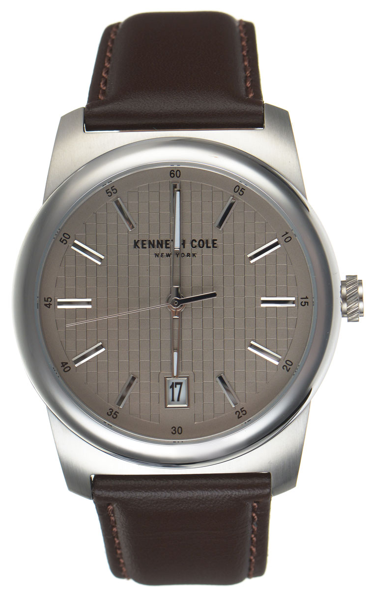 Часы наручные мужские Kenneth Cole, цвет: коричневый. 10025893