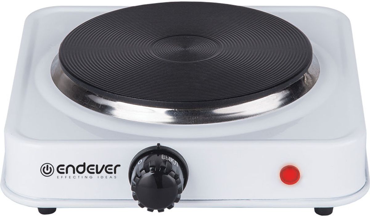 Endever SkyLine EP-17 W настольная плитаEP-17 W Endever SkyLine EP-17 W настольная плитаEP-17 WПлитка электрическая Endever 17W-EP Skyline Мощность 1000Вт, диаметр конфорки 15,5 см.