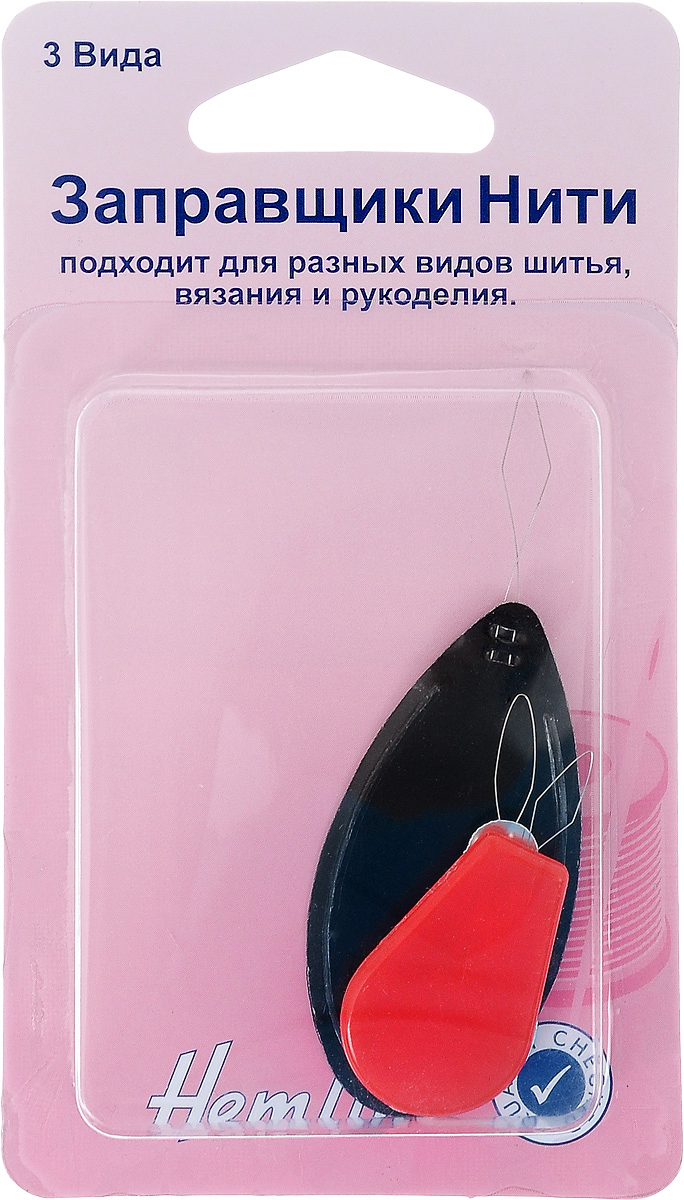 Набор заправщиков нити Hemline, 3 шт234.A Набор заправщиков нити Hemline, 3 шт234.AНабор Hemline состоит из 3 видов заправщиков нити. Изделия обеспечивают легкость и удобство вдевания нити в иглы для ручного шитья. Подходят для разных видов шитья, вязания и рукоделия. Длина заправщиков: 7,5 см, 4,5 см, 4 см.