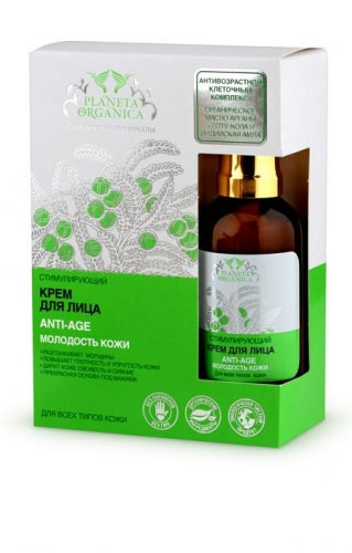 Planeta Organica Крем для лица anti-age для всех видов кожи, 50 мл