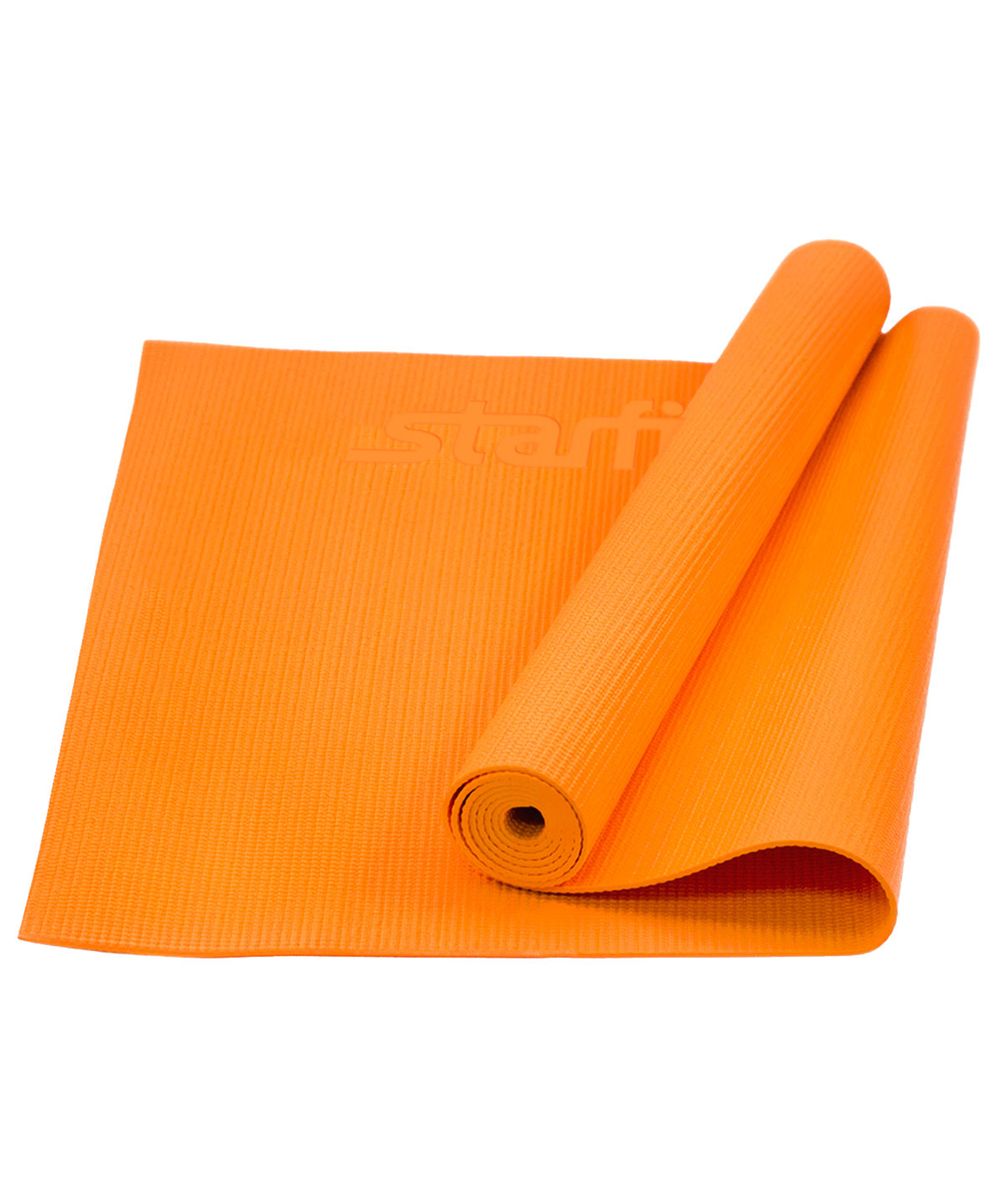 Коврик для йоги Starfit FM-101, цвет: оранжевый, 173 х 61 х 0,4 смУТ-00008832 Коврик для йоги Starfit FM-101, цвет: оранжевый, 173 х 61 х 0,4 смУТ-00008832Коврик для йоги Star Fit FM-101 - это незаменимый аксессуар для любого спортсмена как во время тренировки, так и во время пре-стретчинга (растяжки до тренировки) и стретчинга (растяжки после тренировки). Выполнен из высококачественного ПВХ. Коврик используется в фитнесе, йоге, функциональном тренинге. Его используют спортсмены различных видов спорта в своем тренировочном процессе.Предпочтительно использовать без обуви. Если в обуви, то с мягкой подошвой, чтобы избежать разрыва поверхности коврика.