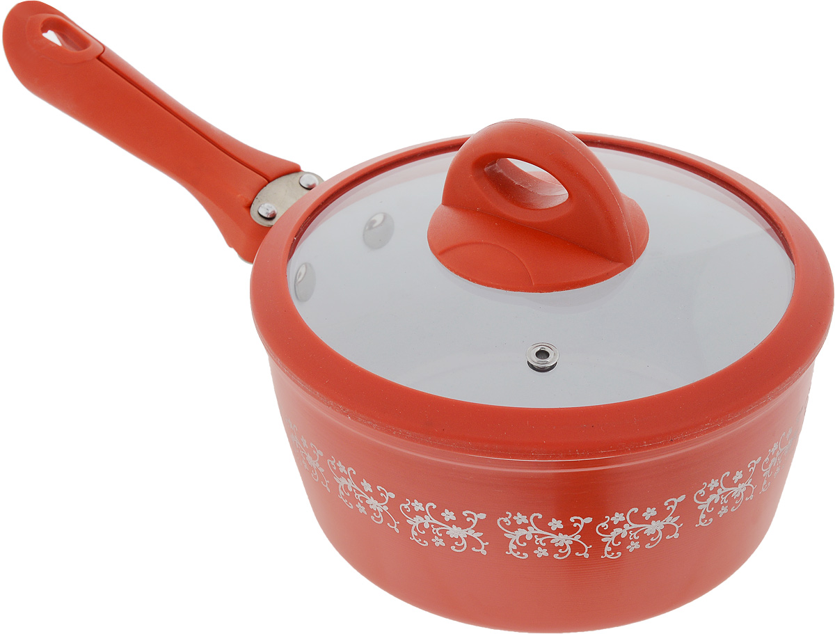Соусник Pomi d’Oro Primavera с крышкой, с керамическим покрытием. Диаметр 18 см77.858@20103 / SL1871 Primavera Соусник Pomi d’Oro Primavera с крышкой, с керамическим покрытием. Диаметр 18 см77.858@20103 / SL1871 PrimaveraСоусник Pomi d’Oro Primavera выполнен из высококачественного алюминия с керамическим покрытием Kerano. Керамическое покрытие Kerano позволяет готовить практически без использования масла. Такая посуда отличается хорошей стойкостью к внешним воздействиям и не деформируется при нагревании. Утолщенное дно обеспечивает равномерное распределение и длительное сохранение тепла.Соусник оснащен эргономичной пластиковой ручкой и крышкой из термостойкого стекла с отверстием для выпуска пара. Соусник Pomi dOro станет незаменимым помощником на кухне и прослужит долгие годы. Подходит для газовых, электрических, галогеновых и стеклокерамических плит. Можно мыть в посудомоечной машине.Высота стенки: 9 см. Длина ручки: 16 см.