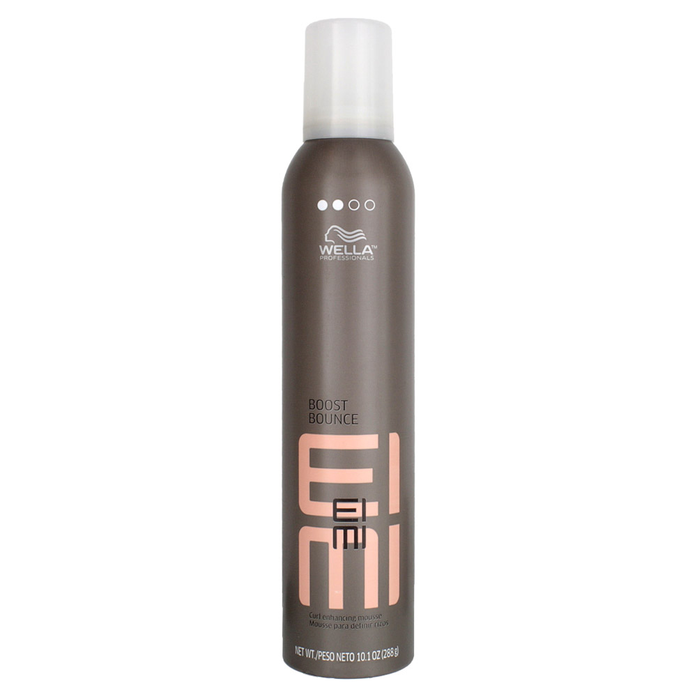 Wella Пена для создания локонов EIMI Boost Bounce, 300 мл81511676/5508 Wella Пена для создания локонов EIMI Boost Bounce, 300 мл81511676/5508Boost Bounce - Пена для создания локоновПридайте волосам упругость, сильную фиксацию и очаровательный блеск, создавая локоны идеальной формы.Содержит ухаживающие компоненты, которые защищают волосы от воздействия высоких температур во время укладки.Улучшенная формула для более устойчивой и воздушной фиксации.Объем надолго.