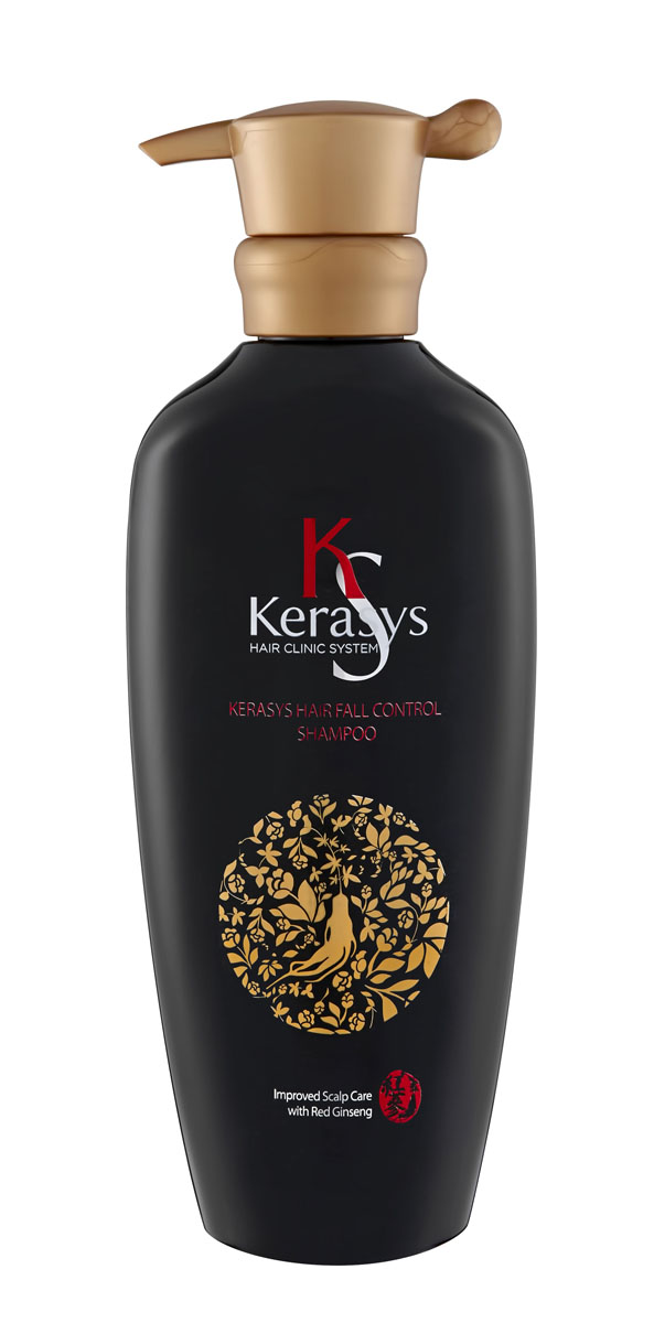 Kerasys Шампунь для волос от выпадения волос с экстрактом корня красного женьшеня, 400 мл