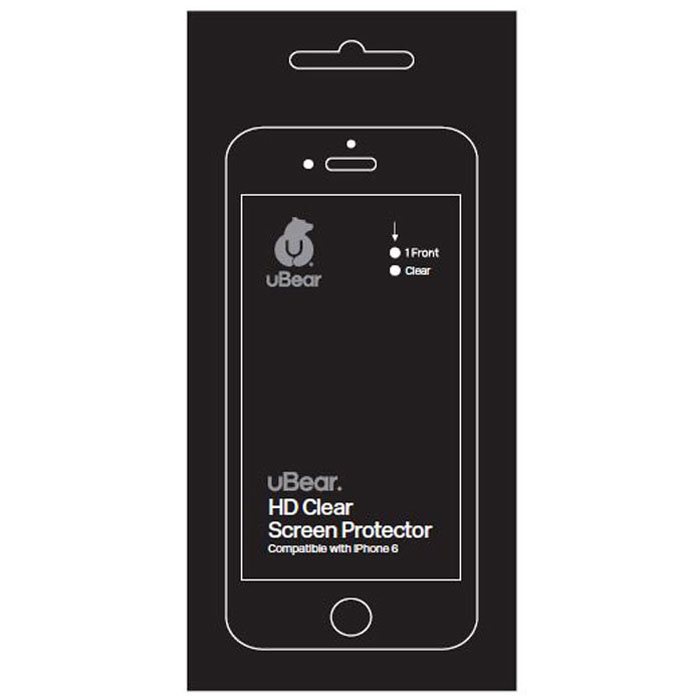 uBear защитная пленка для iPhone 6/6s, глянцевая