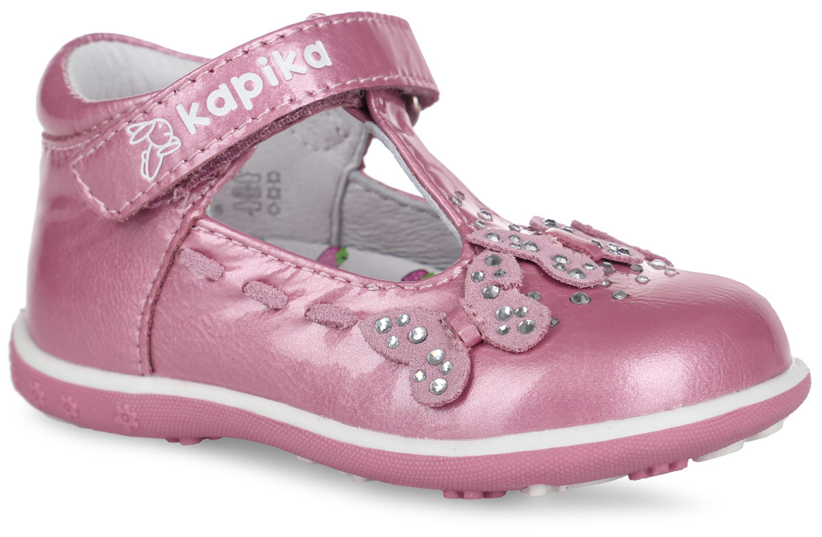 Туфли для девочки Kapika, цвет: розовый. 21271-1. Размер 21