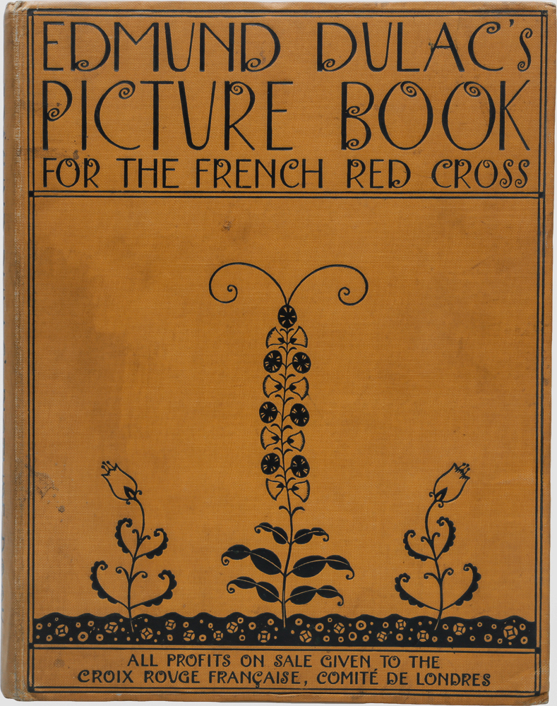 Edmund Dulacs picture book for the French Red crossMB05-00940 Edmund Dulacs picture book for the French Red crossMB05-00940Лондон - Нью-Йорк - Торонто, начало XX века. Издание Hodder and Stoughton.Великолепно иллюстрированное издание с цветными рисунками на отдельных листах.Типографский переплет.Первой работой французского художника Эдмунда Дюлака была серия из 60 иллюстраций к сборнику работ сестер Бронте. Это было свидетельство его высокого уровня, что он, молодой 22-летний иностранец, не имеющий громкого имени, получил закакз на такую работу.Интересным аспектом этих ранних иллюстраций было то, что они не имели карандашных линий, как границ между различными цветами. Это стало возможным благодаря новым технологиям печати, позволявшим точно совместить границы разных цветов.Благодаря большому успеху нового типа иллюстраций, все больше издателей становились заинтересованными в художниках, способных рисовать в новом стиле. Поэтому в 1907 г. Э. Дюлак получил новый заказ на иллюстрации к Тысяче и одной ночи. Затем заказы посыпались один за другим. Буря У. Шекспира 1908 г., Рубайи Омара Хайяма 1909 г., Спящая Красавица и другие сказки 1910 г., Сказки Х. К Андерсена 1911 г., Колокола и другие поэмы Э. А. По 1912 г., Принцесса Бадура 1913 г.Первая мировая война сразу вошла в тврочество художника. В этот период были изданы Книга Короля Альберта, Книга-подарок Принцессы Мери и его собственная книга Книга картин для Французского Красного Креста Э. Дюлака, которая предлагается вниманию читателей.В книгу вошли известные сказки и песни, проиллюстрированные Э. Дюлаком.Не подлежит вывозу за пределы Российской Федерации.