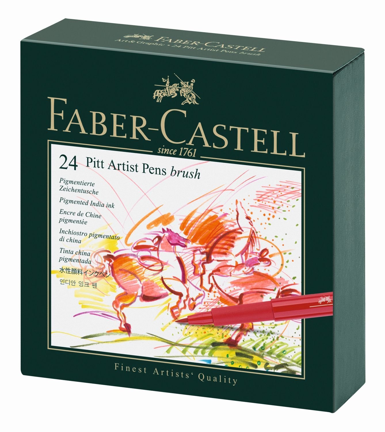 Faber-Castell Набор капиллярных ручек Pitt Artist Pens 24 шт