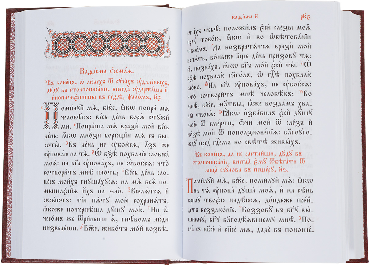 Читать 10 кафизму на славянском
