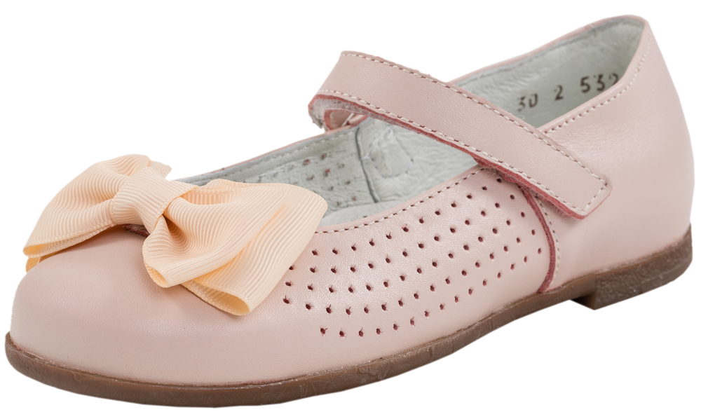 Туфли для девочки Котофей, цвет: светло-розовый. 532109-21. Размер 31