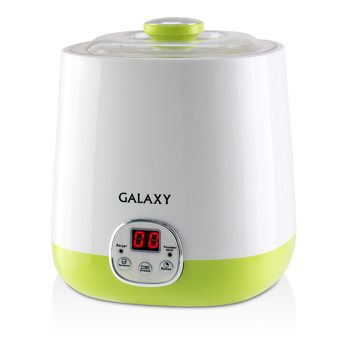 Galaxy GL 2692 йогуртница4630003365330 Galaxy GL 2692 йогуртница4630003365330Йогуртница Galaxy GL 2692 приговит для вас полезное лакомство, содержащее живую йогуртовую культуру без консервантов,ароматизаторов и красителей. Приготовление домашнего йогурта позволяет дать волю фантазии в выборе наполнителей и получить натуральный и полезный продукт для Вашей семьи!