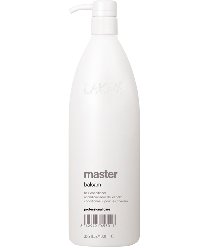 Lakme Бальзам кондиционер для волос Balsam Conditioner, 1000 мл45301 Lakme Бальзам кондиционер для волос Balsam Conditioner, 1000 мл45301Бальзам кондиционер для волос Lakme Master Balsam Conditioner. Комплекс кератина и гидролизованных шелковых аминокислот, входящий в состав бальзама, восстанавливает структуру волоса. Экстракты водорослей эффективно действуют на самые сухие участки волоса. Кислотное число (ph) оказывает нейтрализующее воздействие на остатки обесцвечивающего порошка и химической завивки, выпрямления. Обеспечивает волосам мягкость, облегчает расчесывание, восстанавливает блеск и увлажняет волосы.