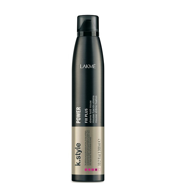 Lakme Мусс для укладки волос экстра сильной фиксации Power Xtreme Hold Mousse, 300 мл46123 Lakme Мусс для укладки волос экстра сильной фиксации Power Xtreme Hold Mousse, 300 мл46123Мусс для укладки волос экстра сильной фиксации Lakme K Style PowerСверхсильная фиксация.Длительный объем. Устойчив к влажности. Не оставляет налета на волосах. Обладает термозащитными свойствами. Древесно - травяной аромат. Степень фиксации - 4