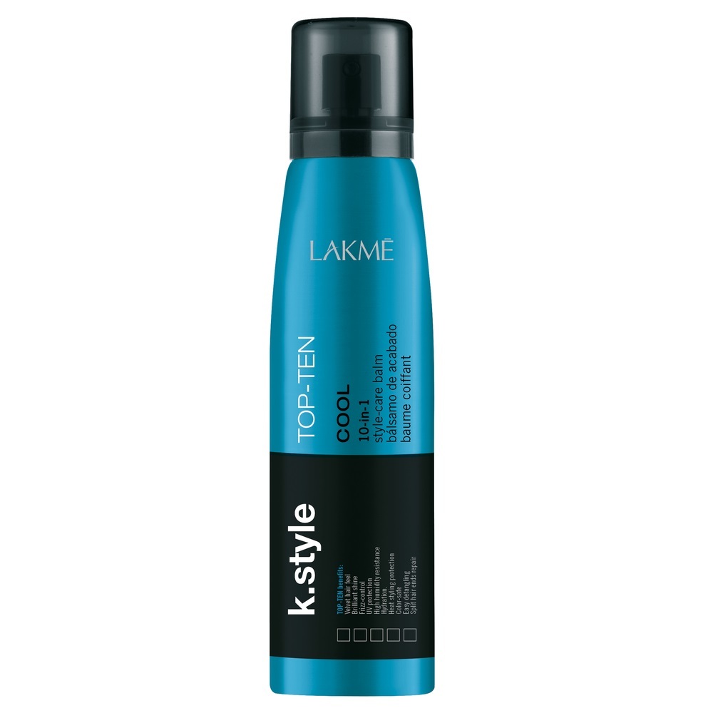 Lakme Бальзам для укладки Top-Ten, 150 мл46632 Lakme Бальзам для укладки Top-Ten, 150 мл46632Бальзам для завершения укладки от Lakme дарит волосам ослепительный блеск, контролирует спутываемость и защищает волосы при тепловой обработке. Специальные компоненты, входящие в состав, образуют на волосах тонкую защитную пленку и защищают их от УФ-лучей. Бальзам не имеет фиксирующих свойств. Подходит для любого типа волос. Имеет легкий цветочный аромат.