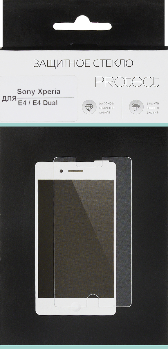 LuxCase Protect защитное стекло для Sony Xperia E4/E4 Dual, суперпрозрачное40027 LuxCase Protect защитное стекло для Sony Xperia E4/E4 Dual, суперпрозрачное40027Защитное стекло LuxCase Protect для Sony Xperia E4/E4 Dual обеспечивает надежную защиту сенсорного экрана устройства от большинства механических повреждений и сохраняет первоначальный вид дисплея, его цветопередачу и управляемость. В случае падения стекло амортизирует удар, позволяя сохранить экран целым и избежать дорогостоящего ремонта. Стекло обладает особой структурой, которая держится на экране без клея и сохраняет его чистым после удаления.