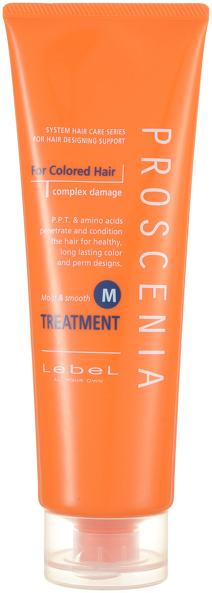 Lebel Proscenia Маска для окрашенных и химически завитых волос Treatment L 240 мл