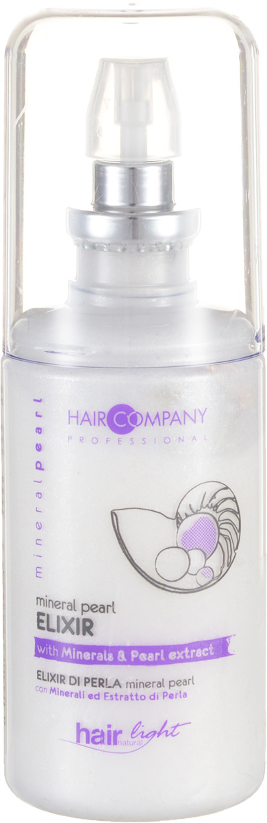 Hair Company Эликсир для волос с минералами и экстрактом жемчуга Professional Light Mineral Pearl Elixir 80 мл255923 Hair Company Эликсир для волос с минералами и экстрактом жемчуга Professional Light Mineral Pearl Elixir 80 мл255923Специальное средство ухода за волосами, состав которого обогащён минералами и экстрактом жемчуга. Защищает и распутывает волосы, оставляя их блестящими и приятно пахнущими.Особенности продукта:Состав богат питательными веществами, благодаря которым стержень волоса получает точное и сбалансированное питаниеДействует от корней до самых кончиковВысокая концентрация минералов глубоко питает кожу головыВосстанавливает естественный баланс влагиЭкстракт жемчуга мгновенно делает волосы шелковистымиОтличное сбалансированное питание для любых типов волосНе требует смыванияРезультат применения – шелковистые, сияющие более, плотные и послушные локоны!