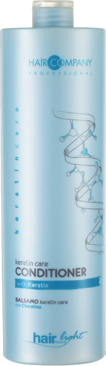 Hair Company Бальзам-уход для волос с кератином Professional Light Keratin Care Conditioner 1000 мл255848 Hair Company Бальзам-уход для волос с кератином Professional Light Keratin Care Conditioner 1000 мл255848Hair Company HAIR LIGHT KERATIN CARE Бальзам уход для волос с кератином специально разработан для тонких и ломких волос. Кератин, входящий в состав бальзама, глубоко проникает в структуру волос, восстанавливая поврежденные волосы, мягко распутывая их.Продукция линии keratincare специально разработана для укрепления тонких, ломких и повреждённых волос. Концентрация Кератина проникает глубоко внутрь каждого волоса, в результате чего происходит его полное восстановление от корней до самых кончиков.Таким образом, волосам возвращается их естественное состояние и блеск. Глубокое восстановление тонких и ломких волос волосы восстановленные, более сильные и живые.Кератин - главный протеин, из которого состоят волосы. Химические и технические процедуры уменьшают его количество и делают волосы слабыми и ломкими. Применение продуктов линии keratincare, гарантирует максимальное их проникновение в стержень волоса, делая волосы более плотными и восстановленными изнутри.