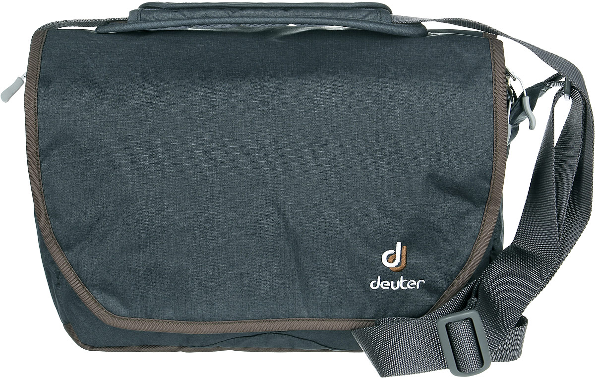 Сумка Deuter Carry out, цвет: темно-серый, коричневый, 8л85013_7603 Сумка Deuter Carry out, цвет: темно-серый, коричневый, 8л85013_7603Прекрасная, обновленная, городская сумка. Эта сумка имеет высокие возможности стать вашим лучшим другом.Сумка представляет собой защитный чехол, закрывающийся на молнию, с невероятным количеством отделений и множеством систем их закрытия. два вместительных основных отделения с тремя перегородками. Имеется аккуратный съемный мешок, внутренний карман, закрывающийся на молнию, фронтальный отсек со съемным отделением, маленький кармашек для телефона, задний карман, закрывающийся на молнию, эластичный, регулируемый ремень на плечо, материал Deuter-Super-Polytex Deuter-Ripstop 330, вес 500 грамм, объем 8 литров, размер 24х34х13 cm