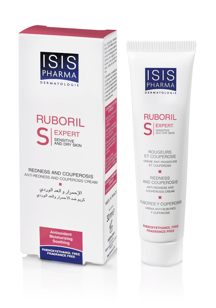 Isispharma Крем RUBORIL EXPERT S 30 мл10911 Isispharma Крем RUBORIL EXPERT S 30 мл10911RUBORIL Expert S уменьшает и снимает покраснение, вызванное различными причинами, учитывая особую потребность в увлажнении сухой и чувствительной кожи:1. Экстракт золотой ромашки и экстракт мимозы укрепляют стенки кровеносных сосудов, снимают покраснение. 2. Глицирретиновая кислота уменьшает воспаление. 3. Глицерин и масло Карите увлажняют и смягчают кожу. 4. Корица обладает антибактериальным действием.