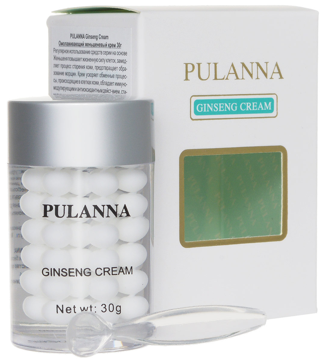 Pulanna Омолаживающий женьшеневый крем на основе женьшеня - Ginseng Cream 30 г