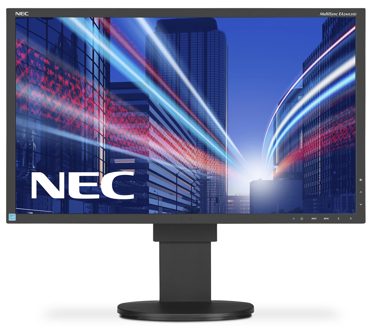 NEC EA275UHD-BK, Black монитор60003865 NEC EA275UHD-BK, Black монитор60003865NEC EA275UHD - это профессиональный IPS-дисплей с современным супер-разрешением 4K UHD (3840x2160) и высокой точностью воспроизведения цветов. Обладающий такими современными возможностями соединения, какHDMI и DisplayPort (UHD при 60 Гц), а также входом DVI, данный монитор может использоваться для работы с претенциозными приложениями, где принятие решения основывается на детальном, точном и надежном качестве изображения. Великолепные эргономические характеристики делают его очень удобным в обращении и улучшают профессиональную производительность.Эргономичный офис – регулировка по высоте (130 мм), возможность поворота, наклона и вращения обеспечивает удобную установку с учетом индивидуальных требований пользователя.Датчик присутствия - определяет присутствие человека перед экраном, автоматически включает или выключает экран в зависимости от присутствия или отсутствия пользователя.Универсальные возможности подключения – DVI-D, DP, HDMI, USB для продуктивного использования в офисе.