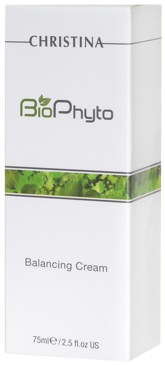 Christina Био-фито балансирующий крем для нормальной и жирной, чувствительной и себорейной кожи Bio Phyto Balancing Cream - 75 мл
