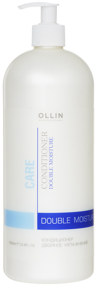 Ollin Кондиционер двойное увлажнение Care Double Moisture Conditioner 1000 мл726956 Ollin Кондиционер двойное увлажнение Care Double Moisture Conditioner 1000 мл726956Ollin Care Double Moisture Conditioner Кондиционер двойное увлажнение ; Уникальная формула кондиционера позволяет ему увлажнять сухие волосы, не нанося вреда. После первого применения заметна разница. Ломкие волосы кондиционер укрепляет и реставрирует. Волосы становятся гладкими и послушными, легко расчесываются и укладываются. Снижается эффект статики, волосы не электризуются.В состав входят такие компоненты: Д-пантенол и пшеничные протеины. Натуральная основа является профилактикой аллергии.Больше подходит для ломких, сухих и безжизненных волос. Рекомендуется применять после химических процедур, так как кондиционер не вызывает раздражения кожи головы.