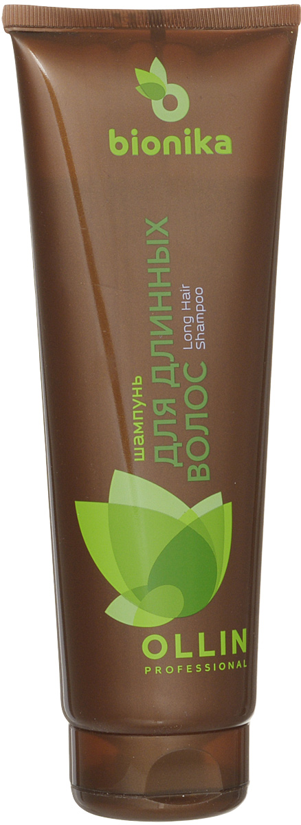 Ollin Шампунь для длинных волос BioNika Long Hair Shampoo 250 мл725980 Ollin Шампунь для длинных волос BioNika Long Hair Shampoo 250 мл725980OLLIN BioNika Long Hair Shampoo - шампунь для длинных волос. Обладает антиоксидантным действием, содержит аминокислоты и эластин, нормализует обменные процессы и регенерацию кожи головы, снижает её жирность и препятствует пересыханию волос по длине. Волосы приобретают здоровый внешний вид и дополнительную энергию.