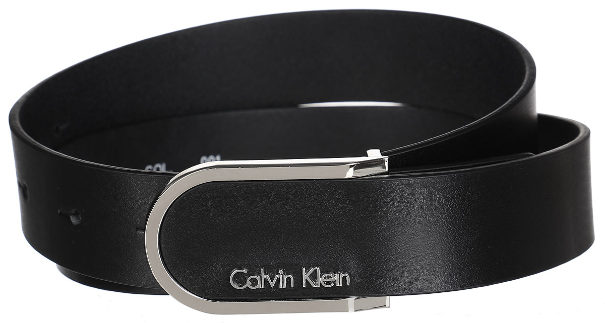Ремень женский Calvin Klein, цвет: черный. K60K601623. Размер 85AJ3316 Ремень женский Calvin Klein, цвет: черный. K60K601623. Размер 85AJ3316Роскошный женский ремень Calvin Klein станет великолепным дополнением к любому образу. Широкий ремень изготовлен из натуральной коровьей кожи с зернистой текстурой. Стильная пряжка, которая позволит вам легко и быстро зафиксировать ремень и отрегулировать его длину, выполнена из блестящего металла.Элегантный и строгий ремень превосходно сочетается с любыми нарядами. Этот стильный аксессуар прекрасно дополнит ваш образ и позволит вам подчеркнуть свой вкус и индивидуальность.