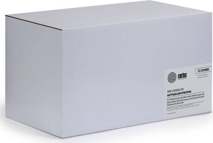 Cactus CS-CE390XD, Black тонер-картридж для HP LJ M4555MFPCS-CE390XD Cactus CS-CE390XD, Black тонер-картридж для HP LJ M4555MFPCS-CE390XDТонер-картридж Cactus CS-CE390XD для лазерных принтеров HP LJ M4555MFP.Расходные материалы Cactus для лазерной печати максимизируют характеристики принтера. Обеспечивают повышенную чёткость чёрного текста и плавность переходов оттенков серого цвета и полутонов, позволяют отображать мельчайшие детали изображения. Гарантируют надежное качество печати.В комплект входит 2 тонер-картриджа.