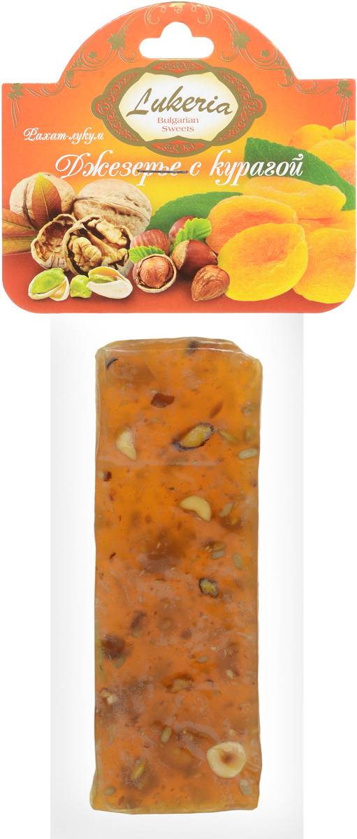 Lukeria Джезерье с курагой, 100 гR80614 Lukeria Джезерье с курагой, 100 гR80614Джезерье - энергетически ценный продукт, обладающий помимо лечебных свойств также свойствами афродизиака. Джезерье содержит минералы, витамины А1, В1, В2, Е. И совсем не содержит холестерин (0%).Многие медики Турции отмечают, что польза джезерье заключается в благоприятном воздействии на зрение и сердце. Джезерье, являясь также очень питательным продуктом, несмотря на это относится к разряду диабетических. А наличие витаминов в его составе делает лакомство энергетически ценным и полезным.