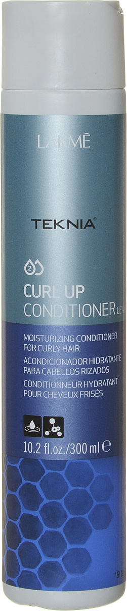 Lakme Кондиционер несмываемый увлажняющий для вьющихся волос и волос после химической завивки Conditioner leave-in, 300 мл