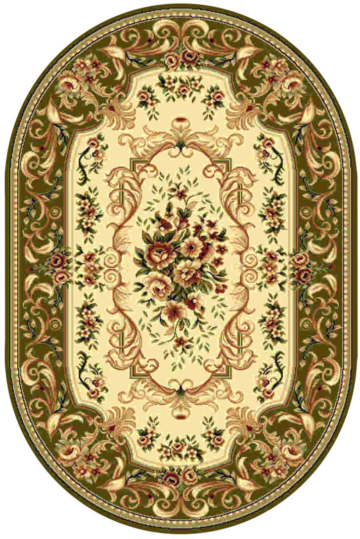 Ковер Kamalak tekstil, овальный, цвет: кремовый, 100 x 150 см. УК-0357УК-0357 Ковер Kamalak tekstil, овальный, цвет: кремовый, 100 x 150 см. УК-0357УК-0357Ковры-паласы выполнены из полипропилена. Ковры обладают хорошими показателями теплостойкости и шумоизоляции. Являются гиппоалергенными. За счет невысокого ворса ковры легко чистить. Вам придется по душе широкая гамма цветов и возможность гармонично оформить интерьер. Практичный и устойчивый к износу ворс - от постоянного хождения не истирается, не накапливает статическое электричество. Структура волокна в полипропиленовых моделях гладкая, поэтому грязь не может выесться, на ворсе она скапливается с трудом. Полипропилен не впитывает влагу, отталкивает водянистые пятна. Уход: Самый простой способ избавить изделие от грязи – пропылесосить его с обеих сторон (лицевой и изнаночной).Влажная уборка с применением шампуней и моющих средств не противопоказана. Если шерсти и шёлку универсальные чистящие составы не подходят, то для синтетики они придутся в самый раз.Хранить их нужно рулоном, не складывая «салфеткой».При надлежащем уходе синтетический ковёр прослужит долго, не утратив ни яркости узора, ни блеска ворса, ни его упругости.