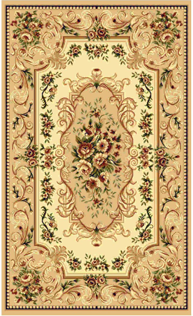 Ковер Kamalak tekstil, прямоугольный, цвет: бежевый, 60 x 110 см. УК-0354УК-0354 Ковер Kamalak tekstil, прямоугольный, цвет: бежевый, 60 x 110 см. УК-0354УК-0354Ковры-паласы выполнены из полипропилена. Ковры обладают хорошими показателями теплостойкости и шумоизоляции. Являются гиппоалергенными. За счет невысокого ворса ковры легко чистить. Вам придется по душе широкая гамма цветов и возможность гармонично оформить интерьер. Практичный и устойчивый к износу ворс - от постоянного хождения не истирается, не накапливает статическое электричество. Структура волокна в полипропиленовых моделях гладкая, поэтому грязь не может выесться, на ворсе она скапливается с трудом. Полипропилен не впитывает влагу, отталкивает водянистые пятна. Уход: Самый простой способ избавить изделие от грязи – пропылесосить его с обеих сторон (лицевой и изнаночной).Влажная уборка с применением шампуней и моющих средств не противопоказана. Если шерсти и шёлку универсальные чистящие составы не подходят, то для синтетики они придутся в самый раз.Хранить их нужно рулоном, не складывая «салфеткой».При надлежащем уходе синтетический ковёр прослужит долго, не утратив ни яркости узора, ни блеска ворса, ни его упругости.